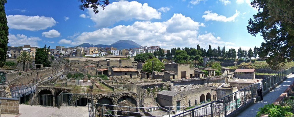 Panoramic of Herculaneum